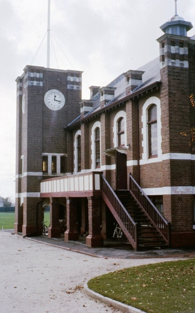 Norman Morrison Memorial Hall, circa 1964.